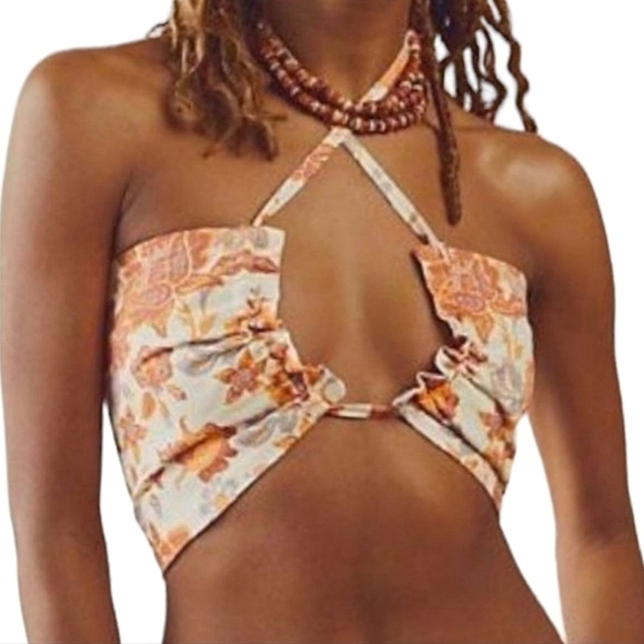 NWT- Free People Intimately Summer Of Love Convertible Bandeau Bra - Picture 1 of 11